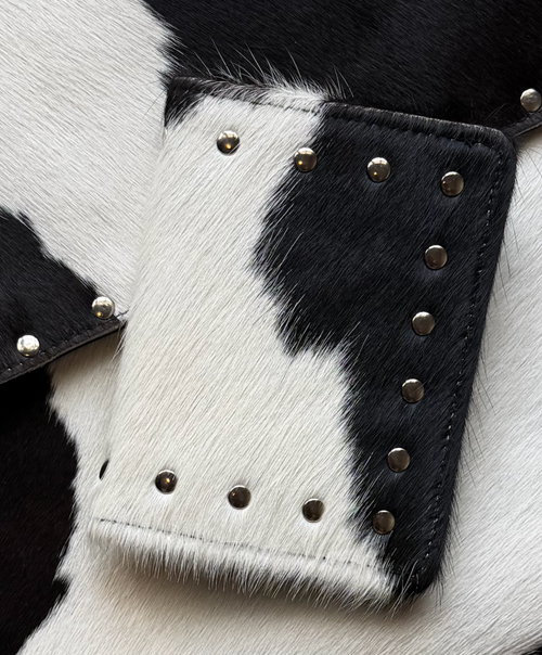 COWHIDE PASSPORT CASE